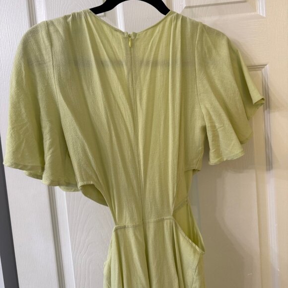 Lulus Tie-Front Cutout Jumpsuit Size Small - Picture 5 of 5